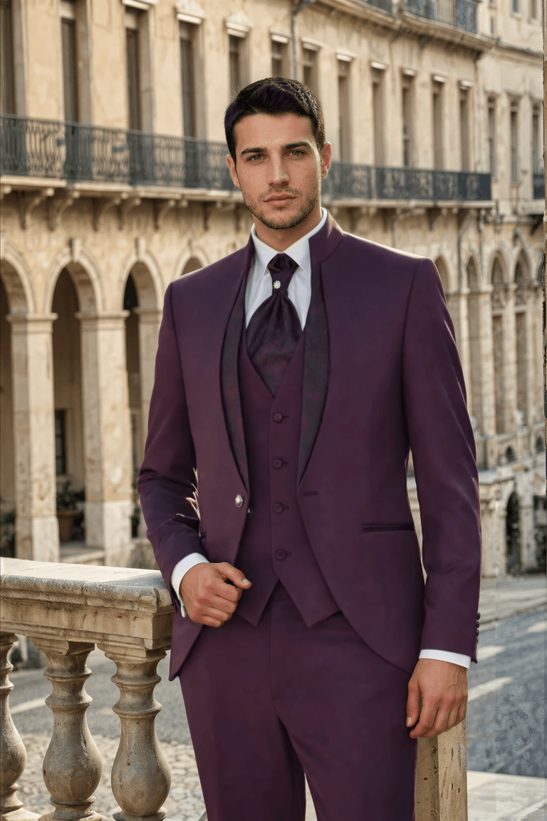 Costume homme bordeaux Mexique – Maison Preciosa Dax