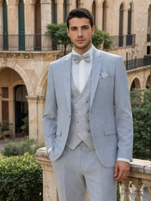 Costume homme bleu Salas – Maison Preciosa Dax
