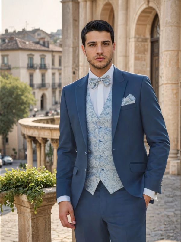 Costume homme vert Vendée mariage – Maison Preciosa Dax
