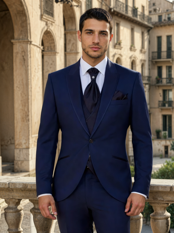 Costume homme bleu Bruges – Maison Preciosa Dax