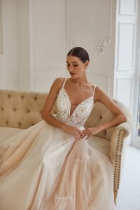 robe de mariée Talaria princesse dentelle Maison Preciosa Dax