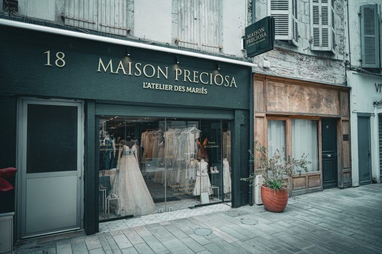 Se marier à Dax et dans les Landes : lieux et où trouver sa tenue 15 Façade de Maison Preciosa, 18 rue Neuve à Dax