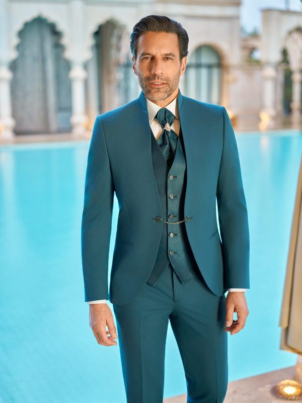 Costume homme vert émeraude Bonifacio mariage – Maison Preciosa Dax