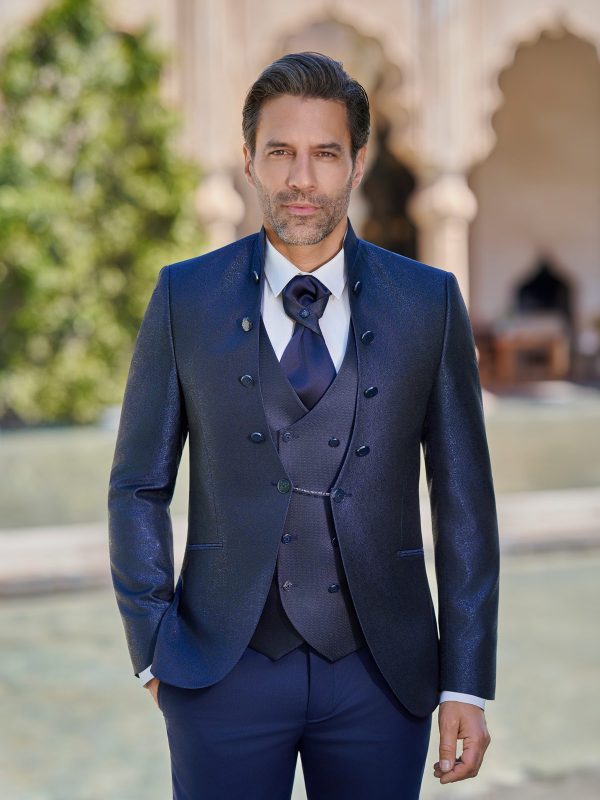 Costume homme bleu Panama mariage – Maison Preciosa Dax